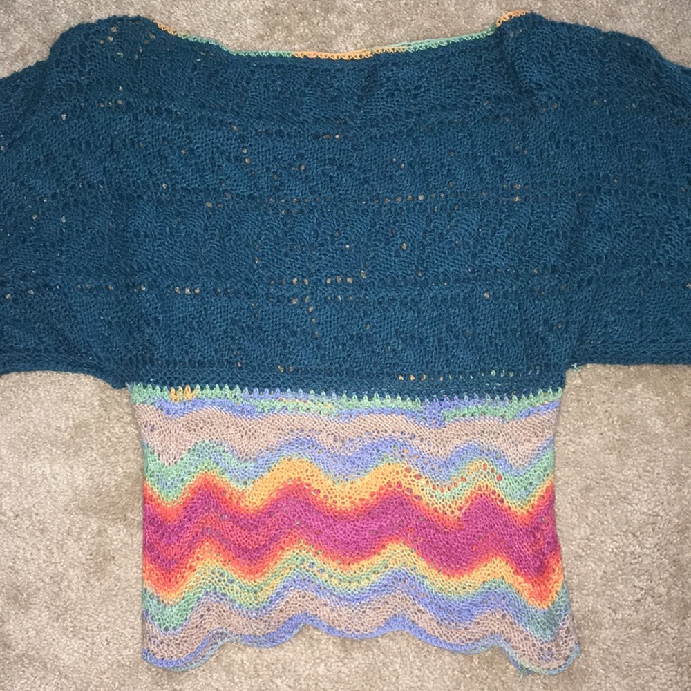 Handmade off the shoulder Crop top